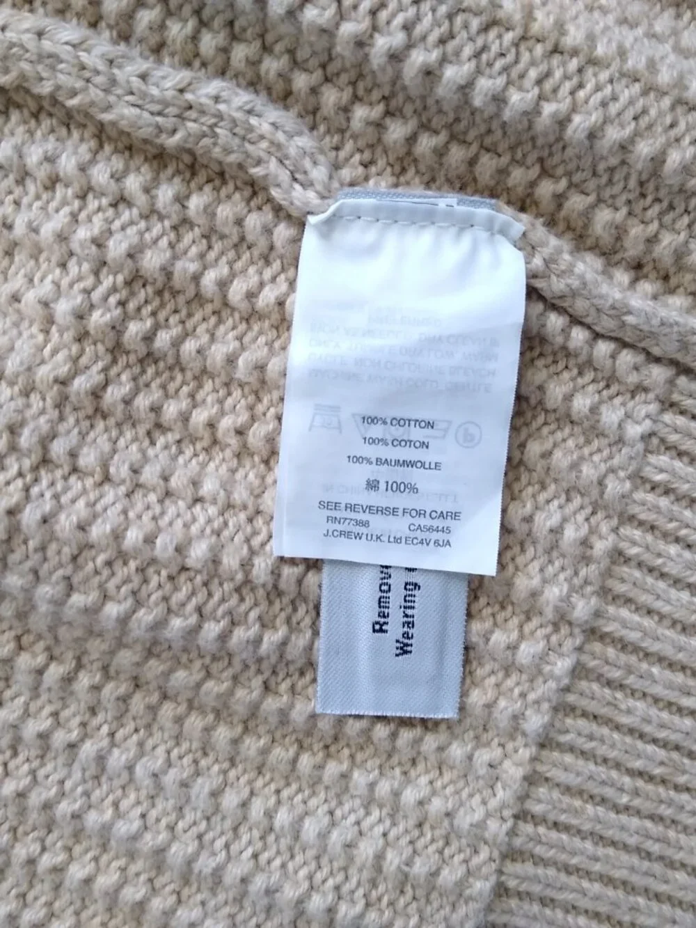 J. Crew crew heavyweight